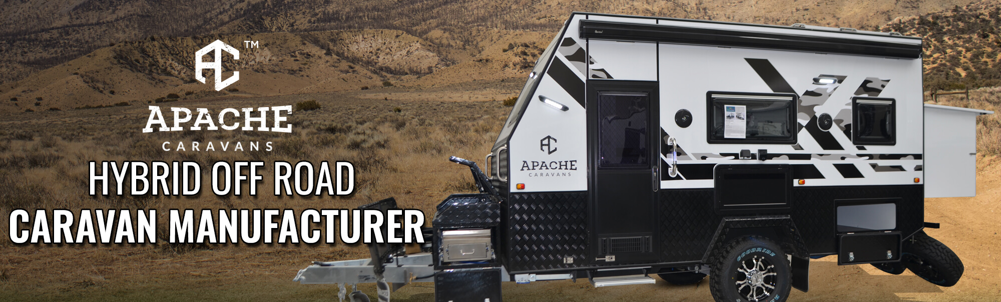 Apache Caravans - hybrid off road caravan manufacturer