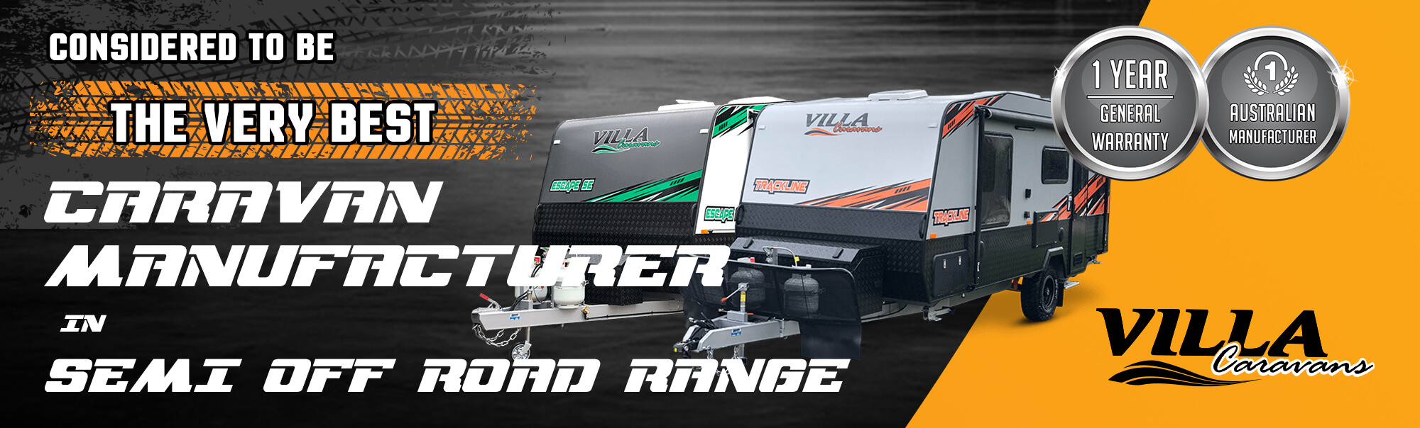 Villa Caravans - best caravan manufacturer in semi off road range