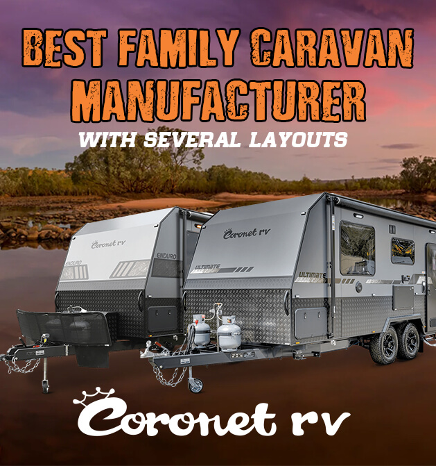 Coronet RV - best family caravan manufacturer with several layouts