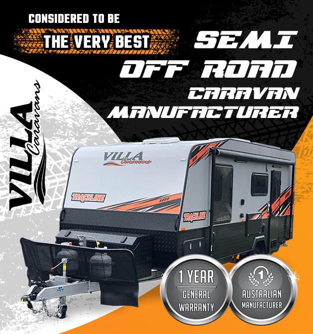 Villa Caravans - best semi off road caravan manufacturer
