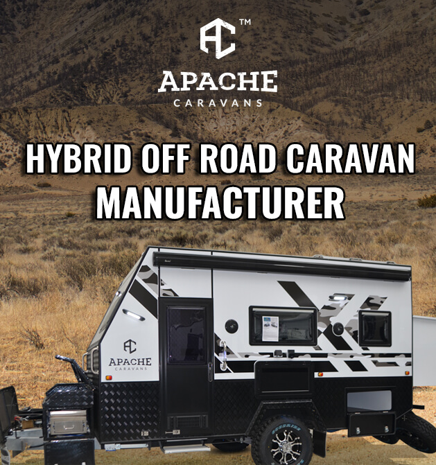 Apache Caravans - hybrid off road caravan manufacturer
